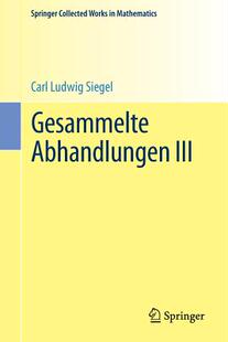 【预订】Gesammelte Abhandlungen III