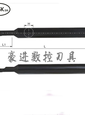 95度 内孔车刀杆 压板式 S07M/S08M/S10M/S12M-SCLCR/L06-A16