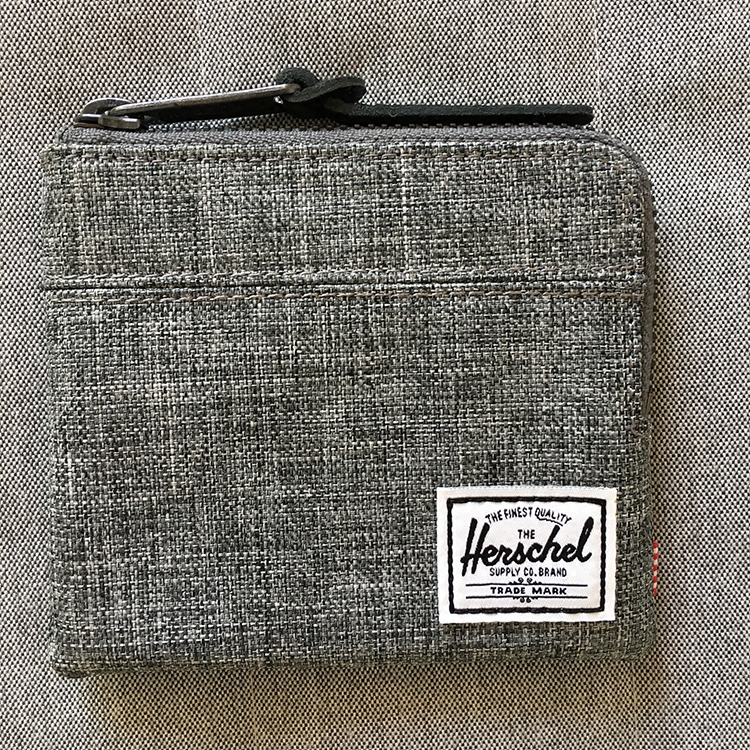 U.S. Genuine Herschel Supply Johnny Wallet coin purse zipper canvas wallet men and womenin the Leather/Lady bags/Men's bag, Wallet  category - from Buy2taobao.com to provide professional Taobao agent buy service