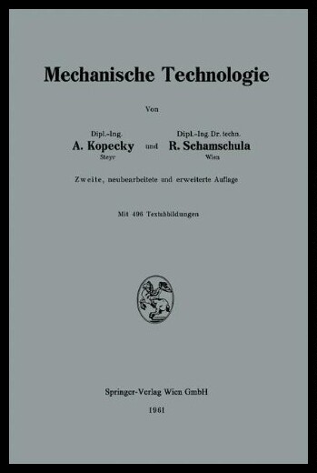 【预售】Mechanische Technologie