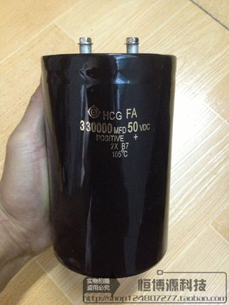 【恒博源科技】正品日立 汽车电容50V330000UF电源滤波电容器