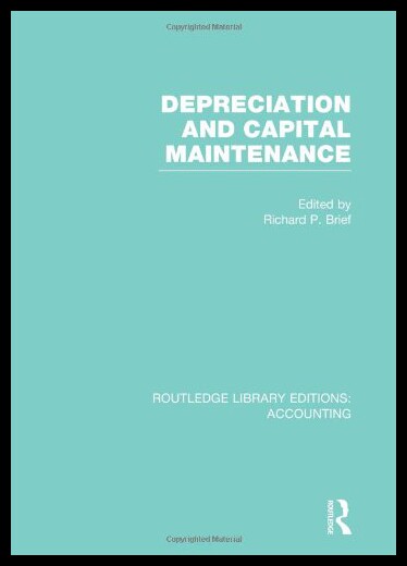 【预售】Depreciation and Capital Maintenance (Rle Account
