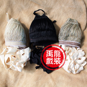 戏剧网子京剧戏曲包头鬃网子花旦老生花脸马尾网子马尾网巾网罩