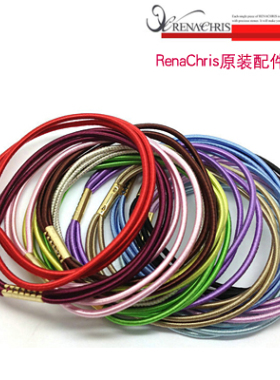 angelrena韩国进口发饰原厂配件百搭打底基础款皮筋发圈头绳A5