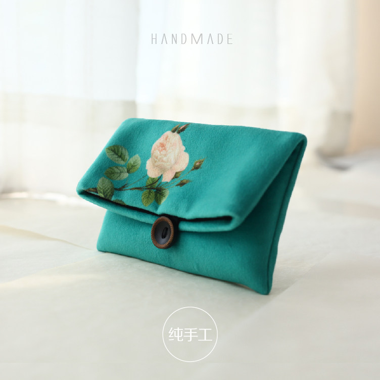 弥与迷你小包包手工硬币包礼物小清新布艺手拿零钱包抖音潮钥匙包在类目 箱包皮具/热销女包/男包, 钱包中 - 来自Buy2taobao.com提供专业的淘宝代购服务