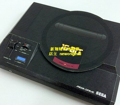 m sega世嘉 MEGA DRIVE16BIT16位元家庭电子游戏机游戏控制器模型