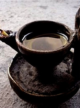 宋代陶瓷老式煤油古典禅意烛台