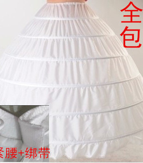 加大码蓬蓬超大婚纱裙衬六层钢圈