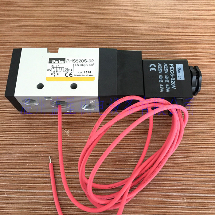 美国PARKER电磁阀PHS520S-02-220V替旧款PHS520S-8-220V（现货）