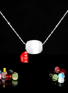 纯银楞严有内涵女士饰品挂件