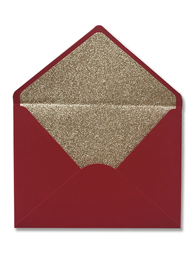 MarrySo马铃薯高端个性信封 商务结婚邀请 250g对裱加厚 西式XF08