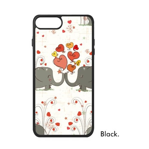 情人节接吻大象雪花适配于apple苹果iPhone78112Pro手机壳XRmaxs