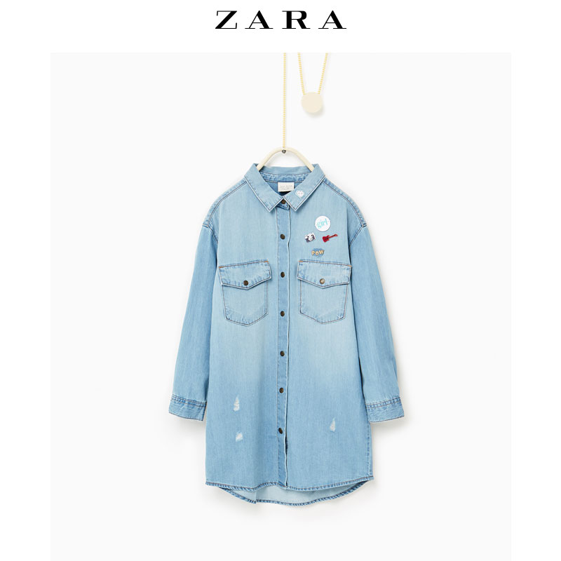 Robes pour fille ZARA en toile - Ref 2043126 Image 1