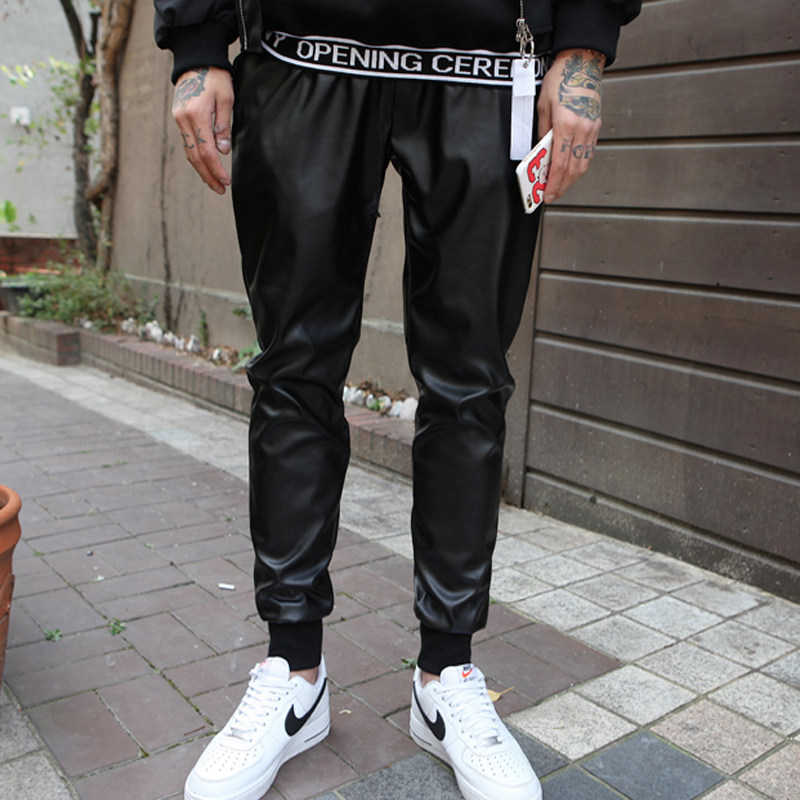 Pantalon cuir homme pour automne - Ref 1478623 Image 1