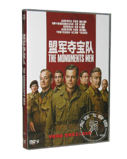 DVD9 马特·达蒙 电影 凯特·布兰切特 英文发音 盟军夺宝队 正版