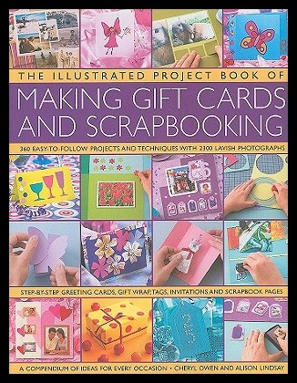 【预售】the illustrated project book of making gift cards