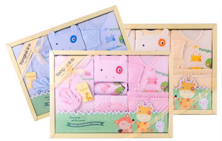 Coffret cadeau pour bébé - Vêtements + Fournitures - Ref 1975428 Image 1