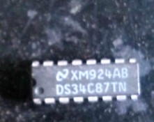 直插 DS34C87TN DS34C87N 驱动器芯片 DIP-16 可直拍 原装拆机