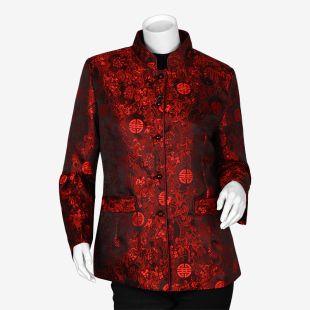 奶奶装 立领唐装 女士民族服装 春装 外套2662 薄上衣老年女装 2020新款