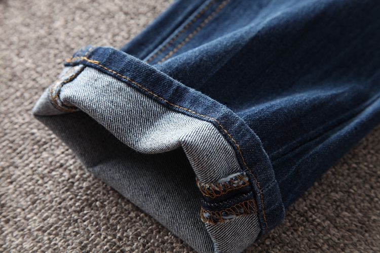 Jeans en coton pour automne - Ref 1484836 Image 5