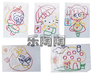 雪花泥珍珠泥粘土画手工 雪花泥画儿童胶画diy手工制作益智宝宝