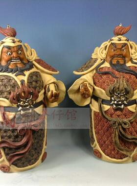 客厅镇宅招财摆件大号门神