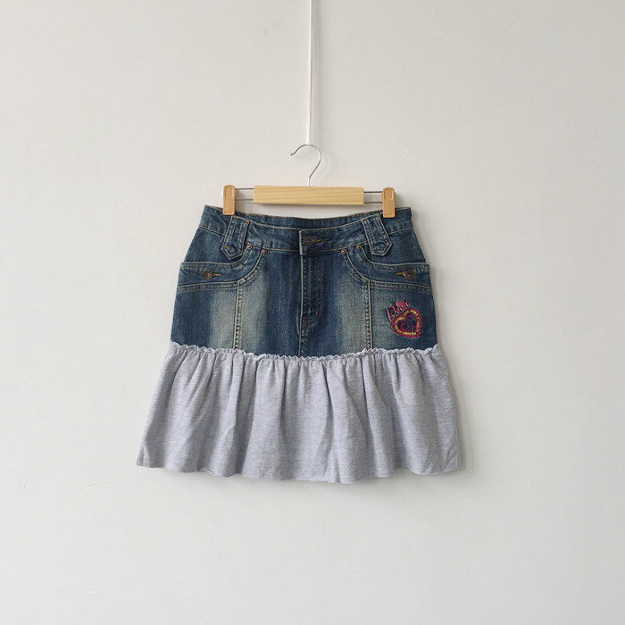 Jupe fillette en toile - Ref 2051727 Image 1