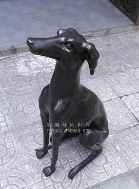 看门狗会所铜雕塑林先铜装饰摆件