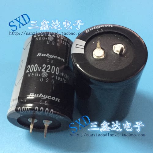 200v2200uf 2200uf200v全新原装进口铝电解电容 35*50 60质量保证