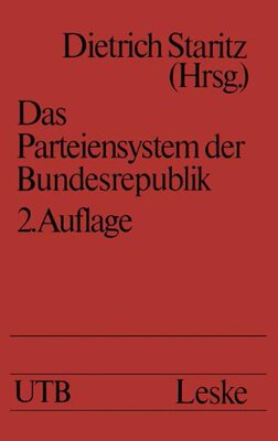 【预售】Das Parteiensystem Der Bundesrepublik: Geschic...