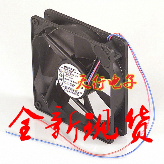 全新原装德国ebmpapst风扇专售TYP 4412FM 12V 3.2W 120x120x25mm 电脑硬件/显示器/电脑周边 散热器/风扇 原图主图