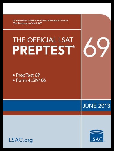 【预售】Official LSAT Preptest 69: June 2013 LSAT