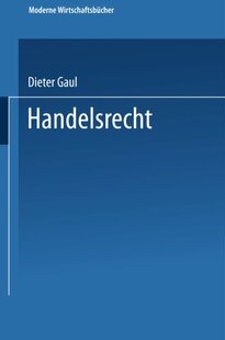 【预售】Handelsrecht