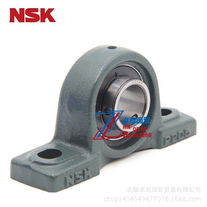 立式座 NSK UCP306 带座外球面轴承 圆柱孔 NSK 日本 进口 ASAHI
