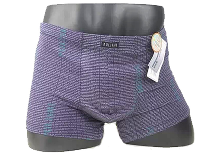 莫代尔普利诗中腰平角裤6条包邮