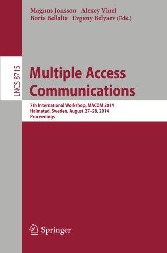 【预售】Multiple Access Communications: 7th Internatio...