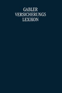 【预售】Gabler Versicherungs Lexikon