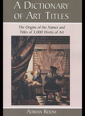 【预售】A Dictionary of Art Titles: The Origins of the Na