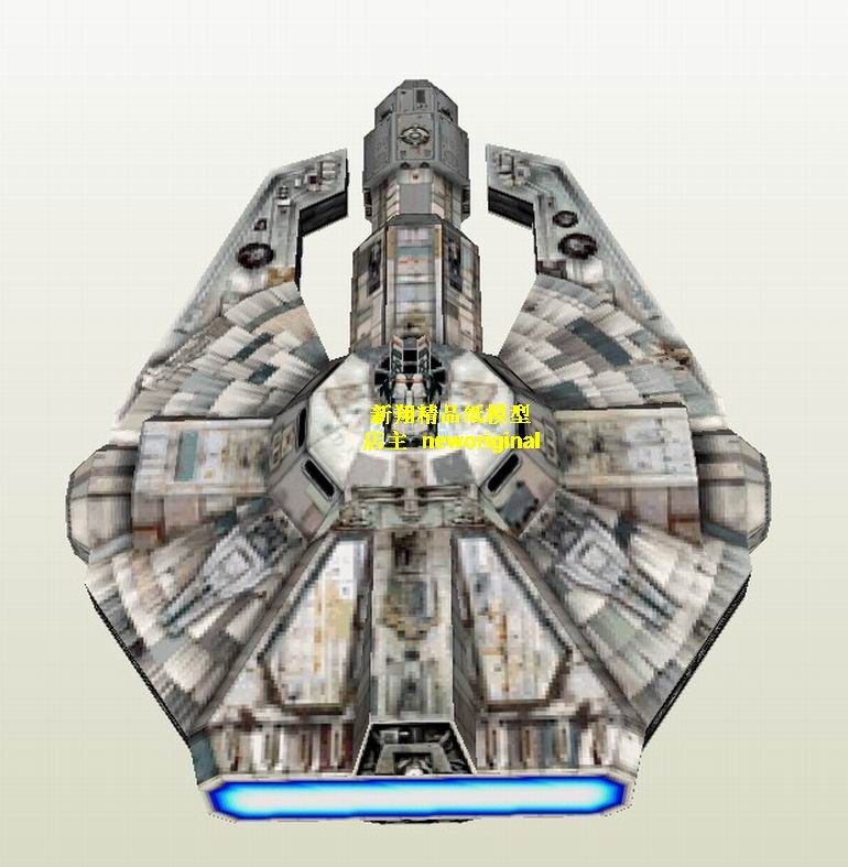 长1米  星球大战starwars  YT2000飞船模型