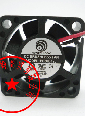全新原装PL30B12L 12V 0.05A 3010 3CM 2线 3CM 3厘米散热风扇nmb