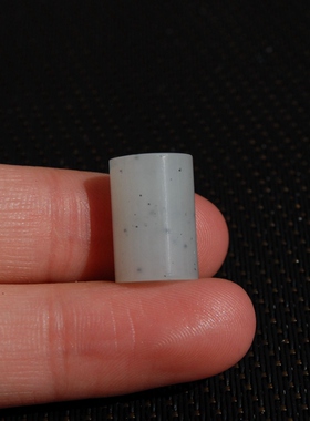 桶珠挂坠新疆和田玉籽料