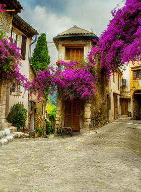 mycolor8 PS 婚纱 影楼摄影背景 风景建筑  素材图片14-407