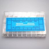 插销卡针发夹 开口销子 钢带连接轴表针 不锈钢表带配件 手表配件