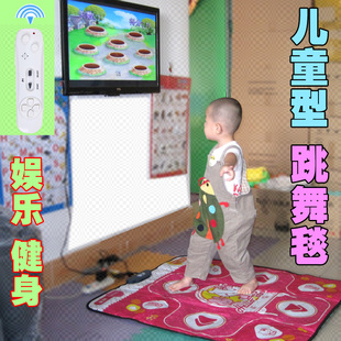 电脑电视两用单人儿童跳舞毯 六一儿童节礼物61 加厚儿童歌曲专用