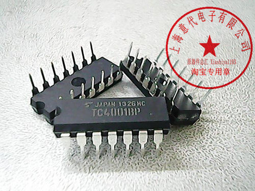 TC4001BP 东芝 4001〖正品原装〗赛格市场三楼G332室实体店 现货