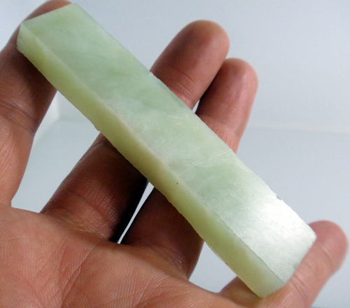 纯天然岫玉印章岫岩玉毛料DIY印章或雕刻小件练手或标本 特价-1