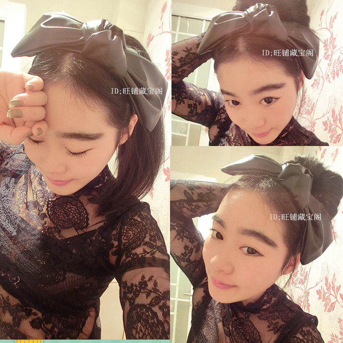 Accessoire coiffure en cuir - Ref 1200821 Image 1