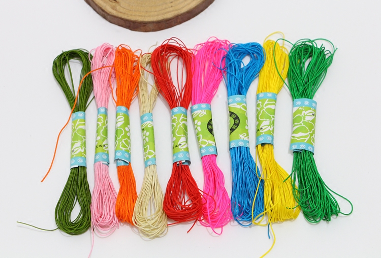 NO. 71 ULTRA-FINE JADE THREAD CHINESE KNOT WIRE ROD WOVEN NECKLACE BRACELET RED ROPE WINDING LANYARD BEADED THIN WIRE ROPE