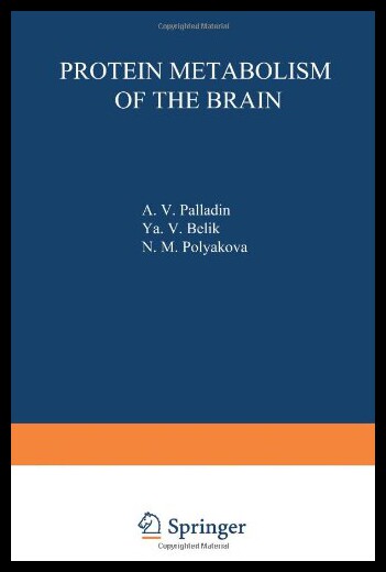【预售】Protein Metabolism of the Brain