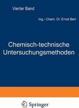 【预订】Chemisch-Technische Untersuchungsmet...